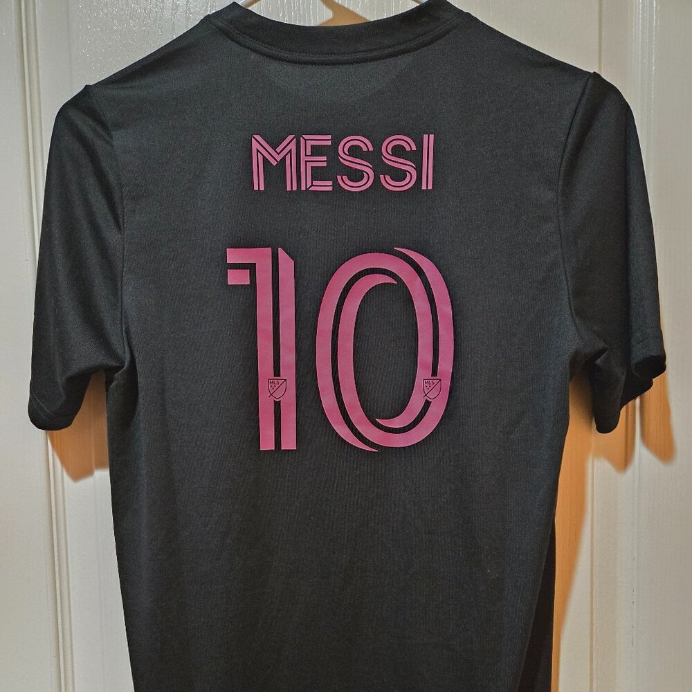 Adidas Inter Miami CF Lionel Messi #10 Youth Jersey T-Shirt - Size Large - BNWT